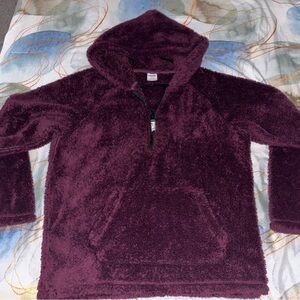 PINK brand short zipper hoodie